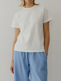 Lanie Long Top | White