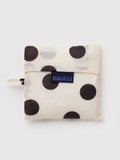 Standard Baggu Cream & Black Polka Dot