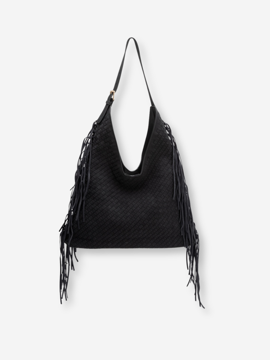 Brynlee Fringe Bag Black