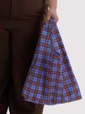 Standard Baggu Blue Tartan