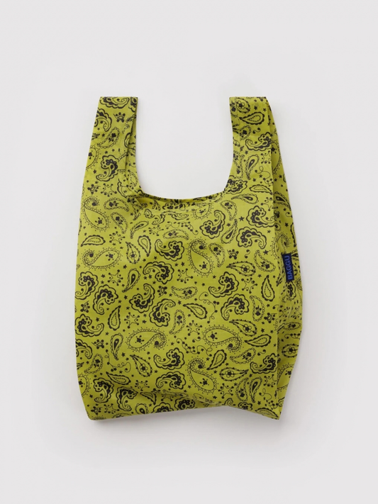 Baby Baggu Chartreuse Paisley