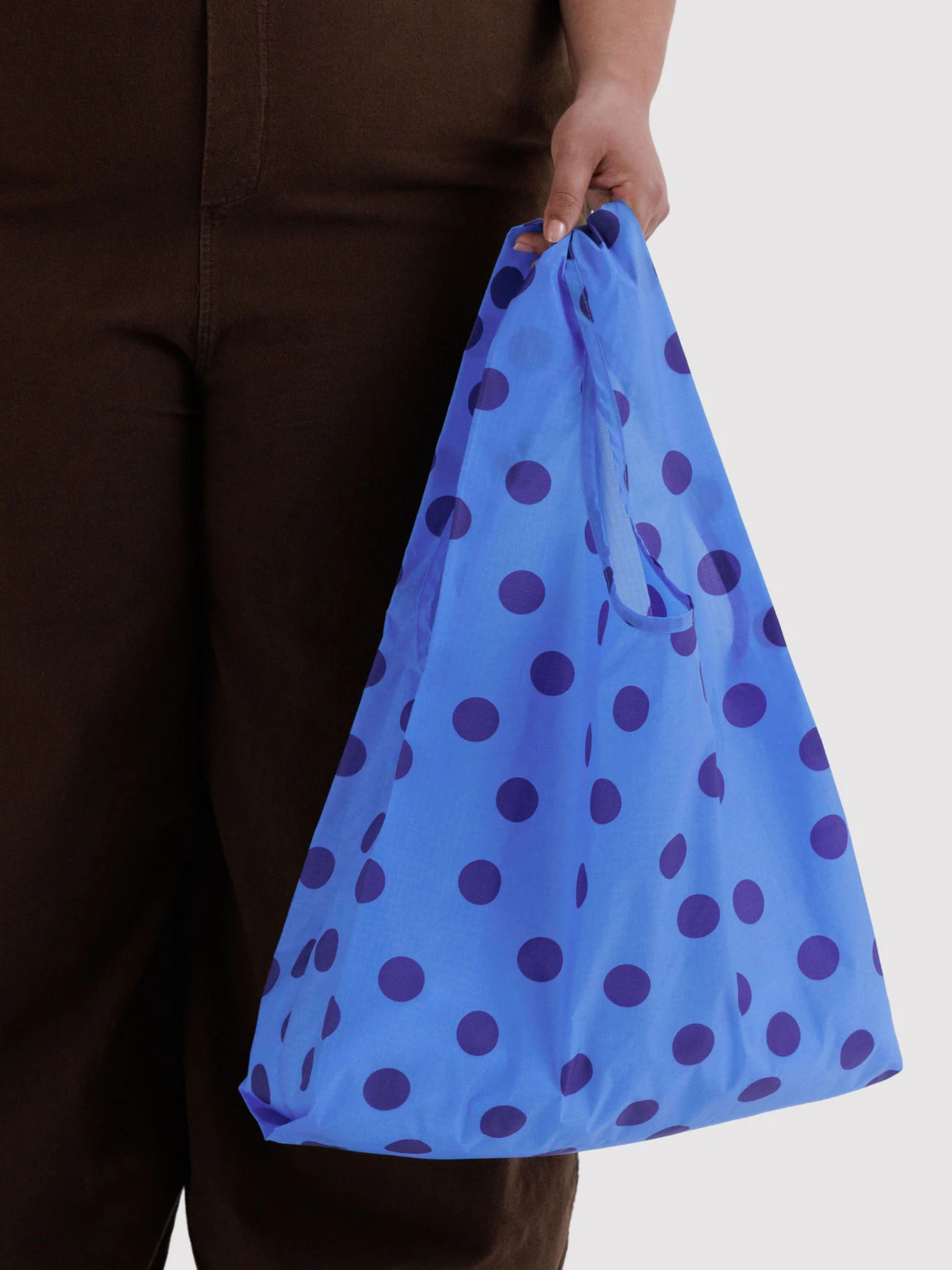 Standard Baggu Blue Polka Dot