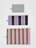 Flat Pouch Set Candy Shop Stripe