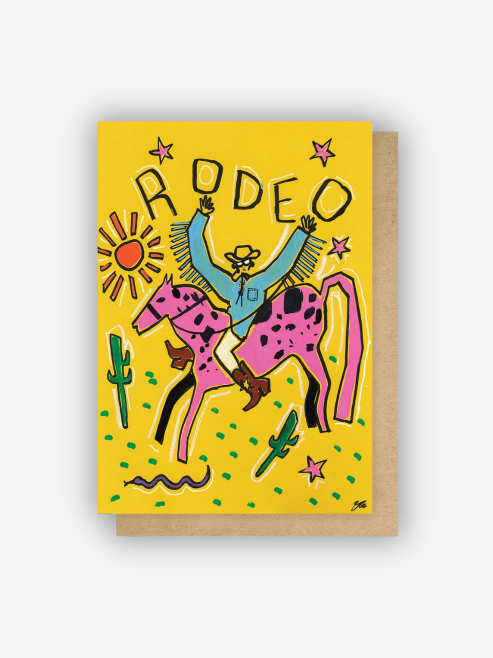 Sunshine Rodeo Card