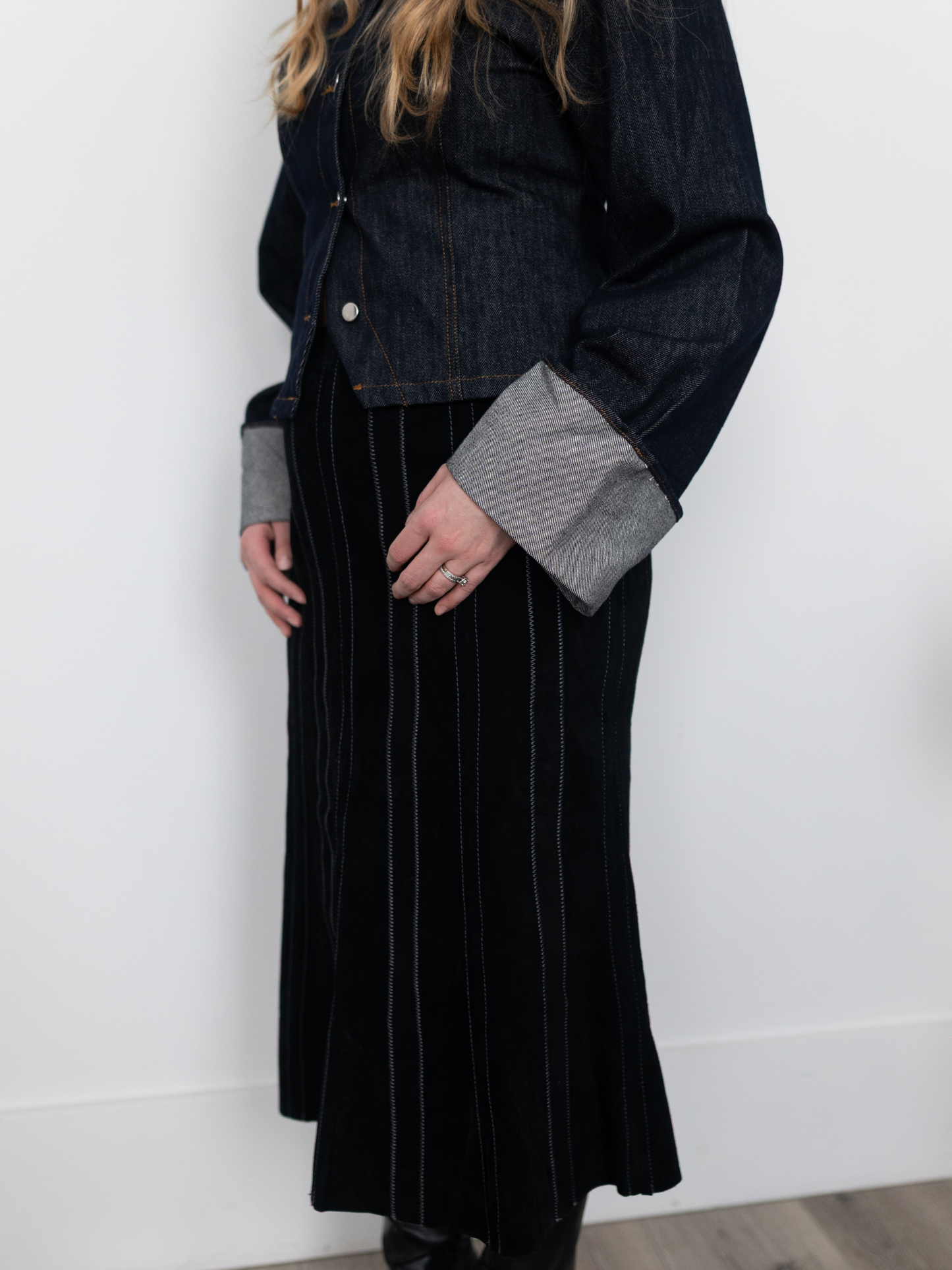 VINTAGE by TUU | Danier Leather Skirt (10)