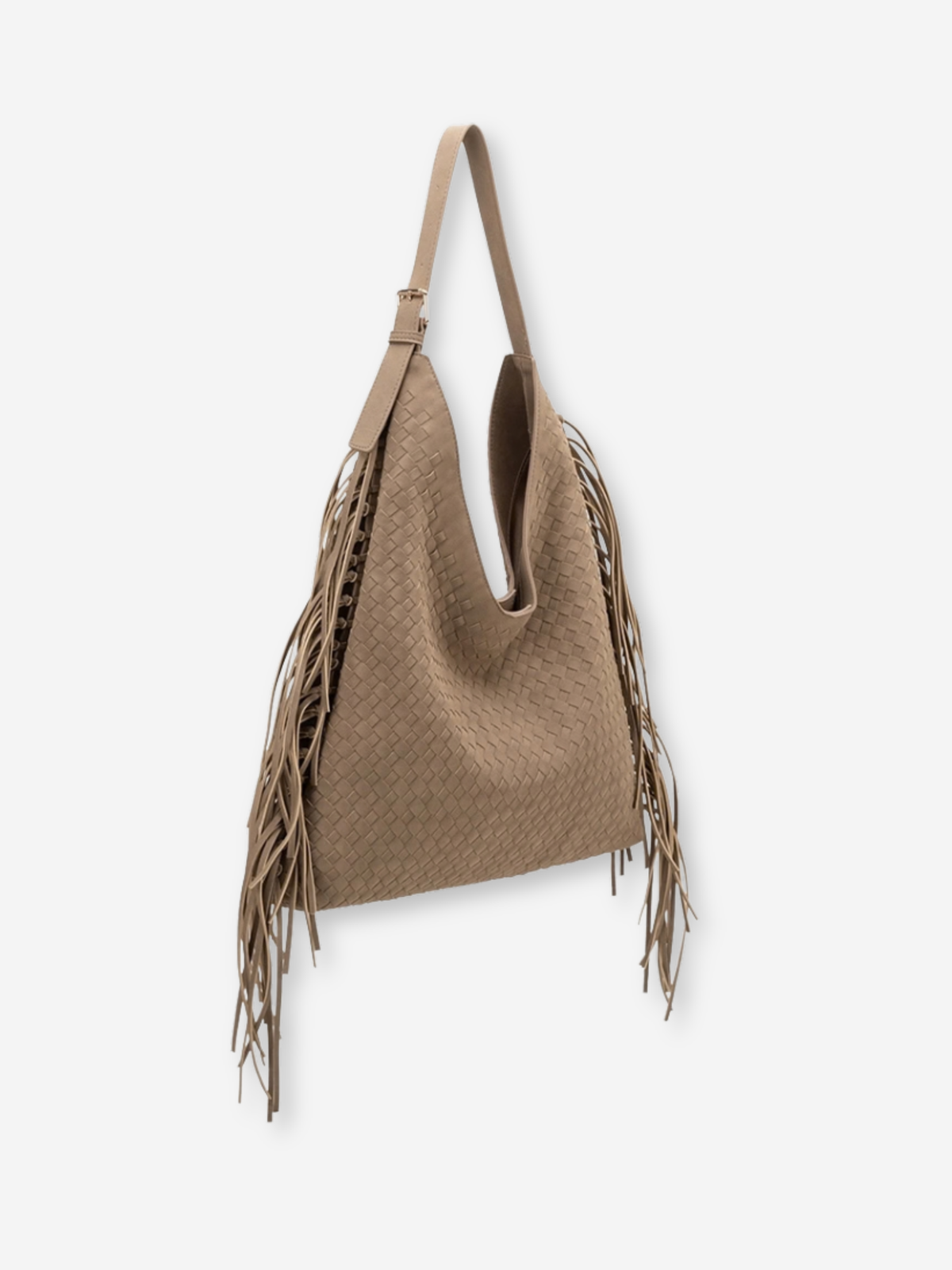 Brynlee Fringe Bag Clay