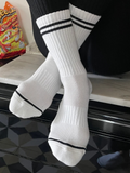 Boyfriend Socks | Classic White