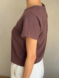 The Little Boy Tee | Espresso