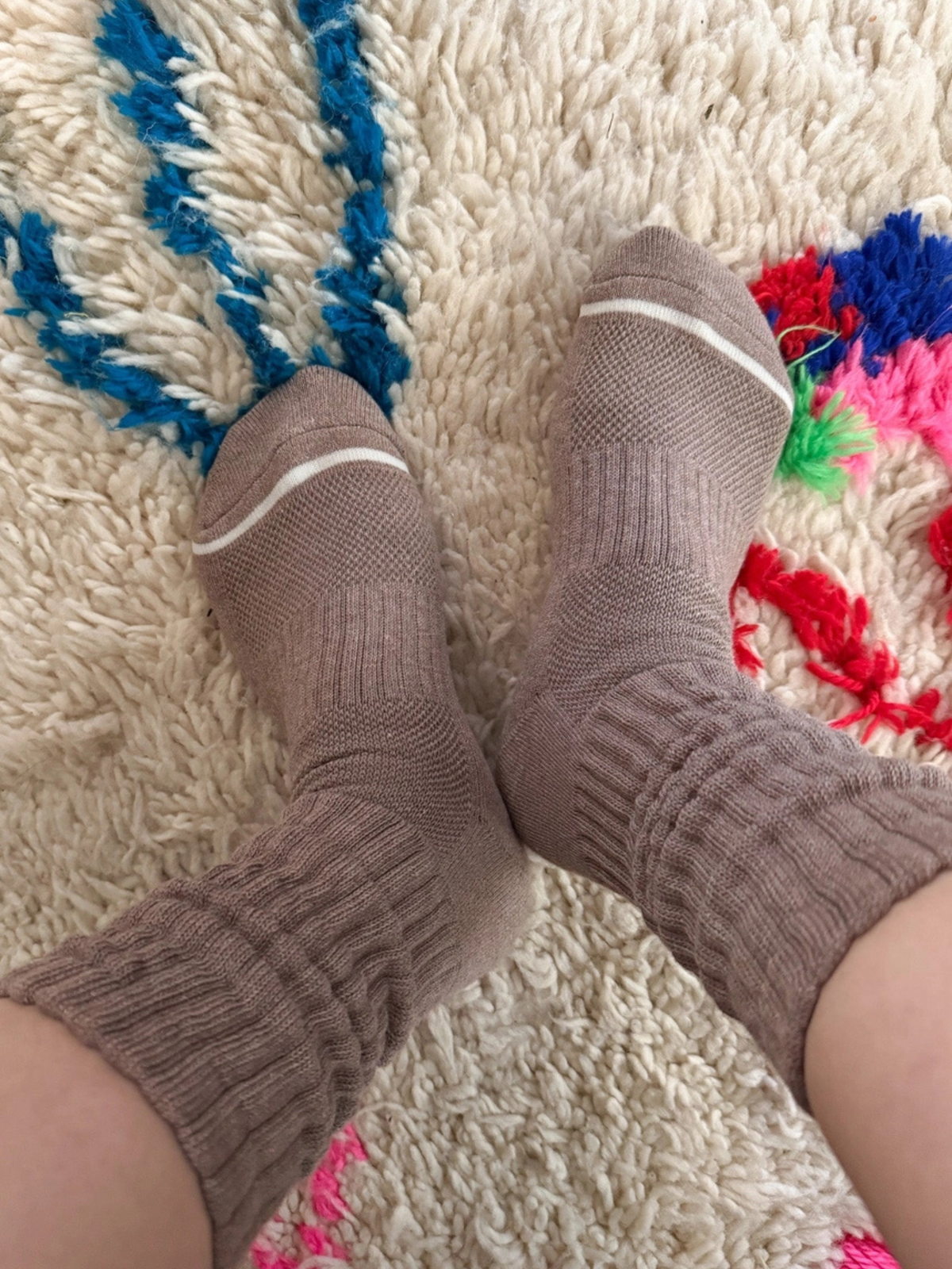 Ballet Socks Mocha Mousse