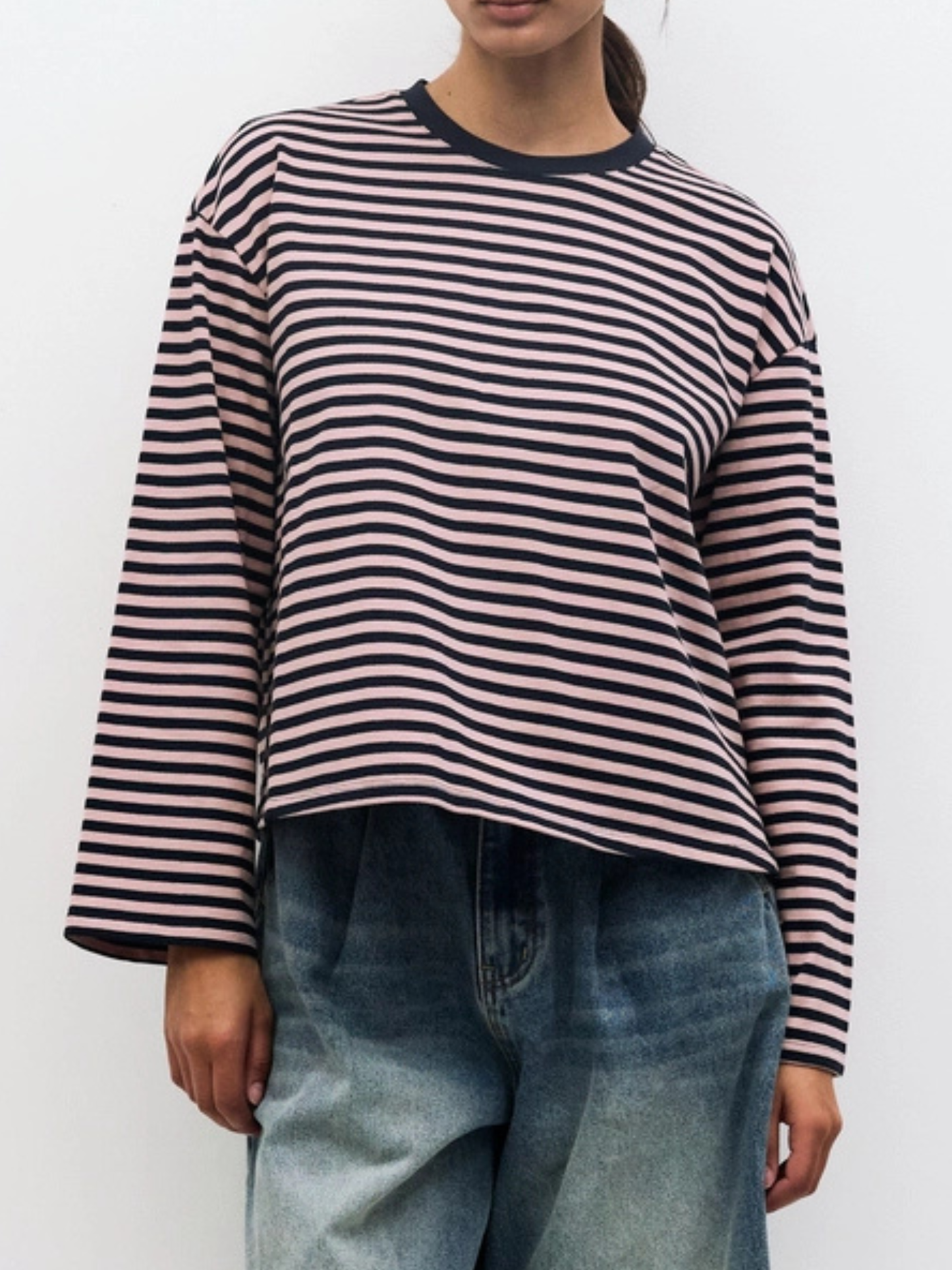 Callahan Top | Navy Pink