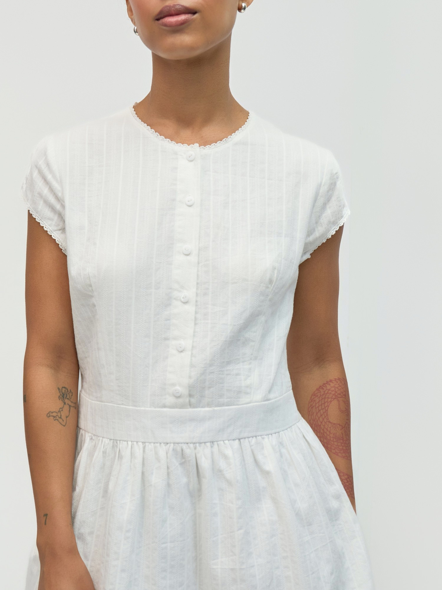 Mary Dress White