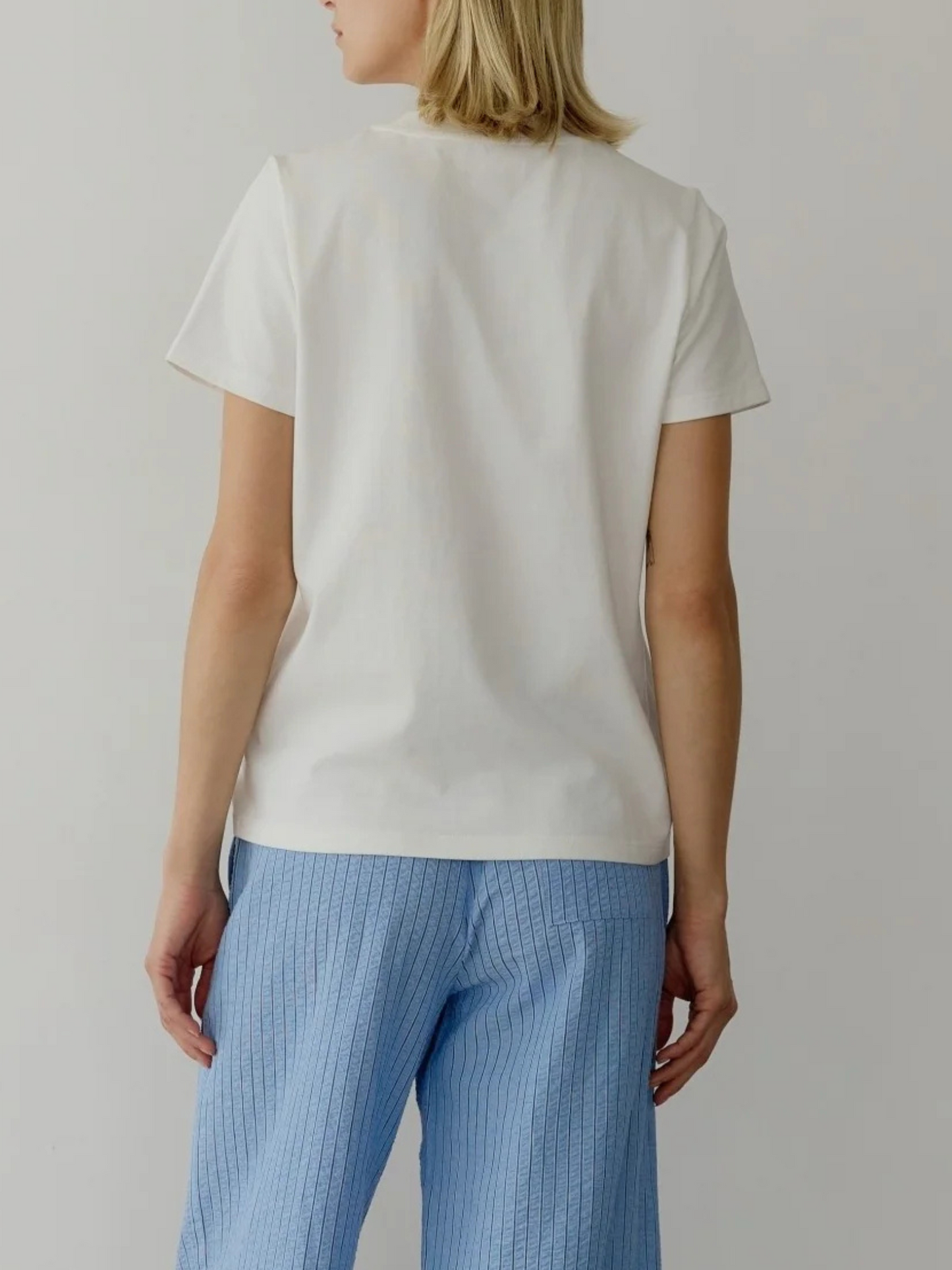 Lanie Long Top | White