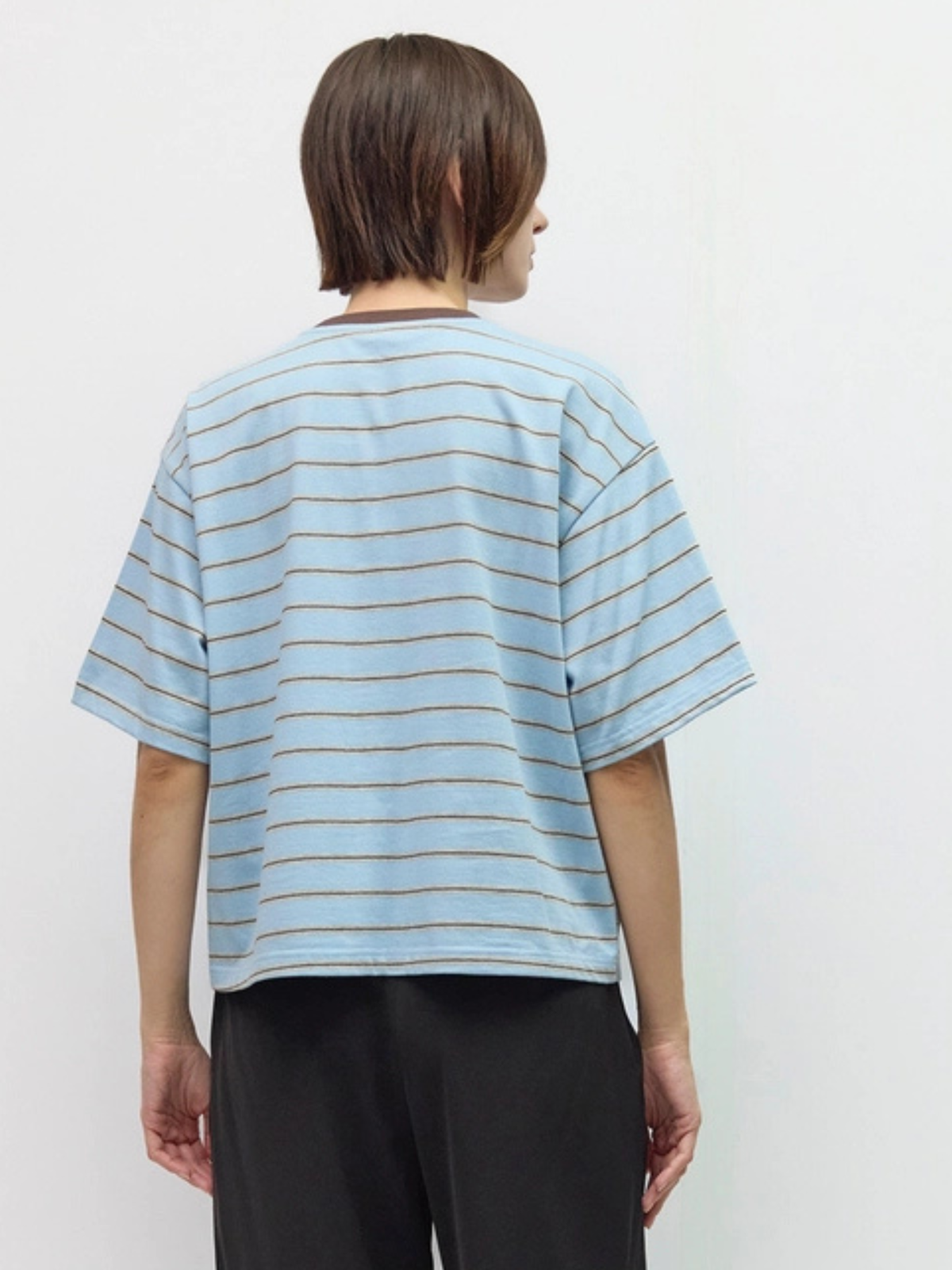 Luna Top Blue-Grey