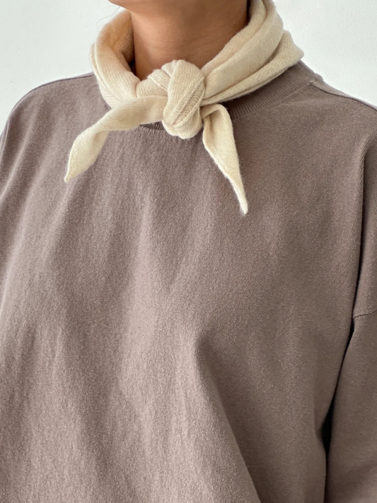 Cashmere Bandana | Oatmeal