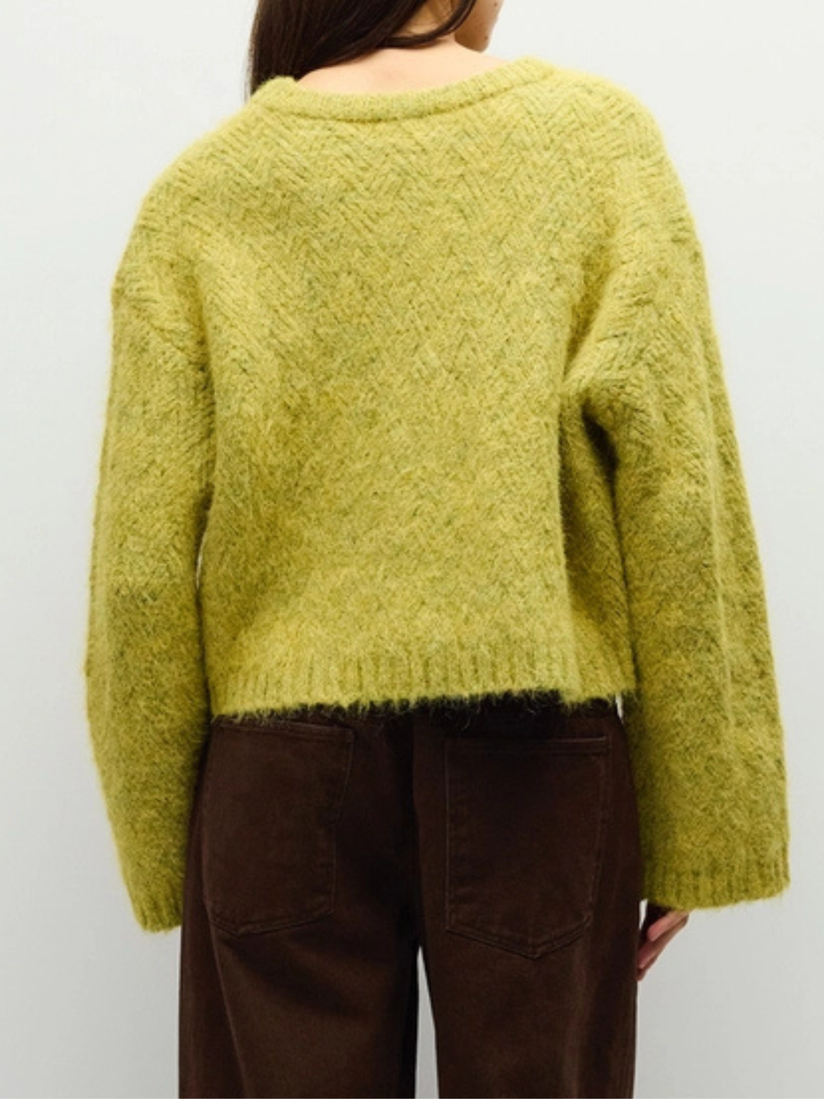 Lila Sweater Chartreuse