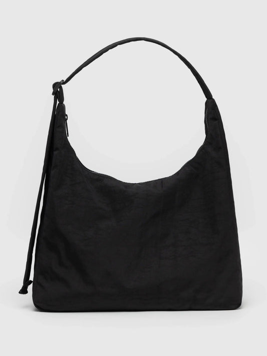 Nylon Shoulder Bag | Black