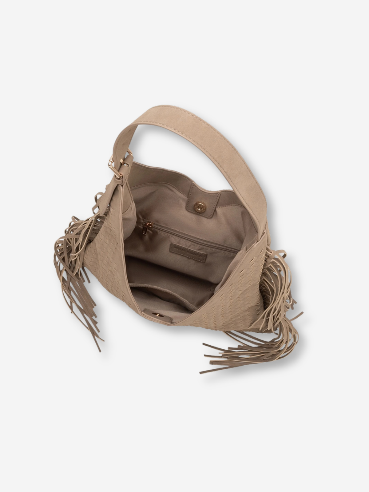 Brynlee Fringe Bag Clay