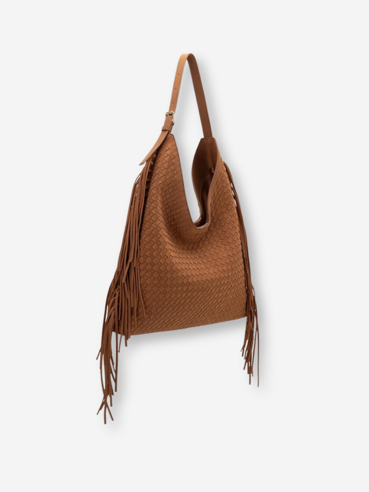 Brynlee Fringe Bag Tan