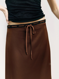 Gabrielle Skirt Brown-Black