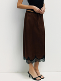 Gabrielle Skirt Brown-Black