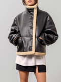 Leather Shearling Jacket
