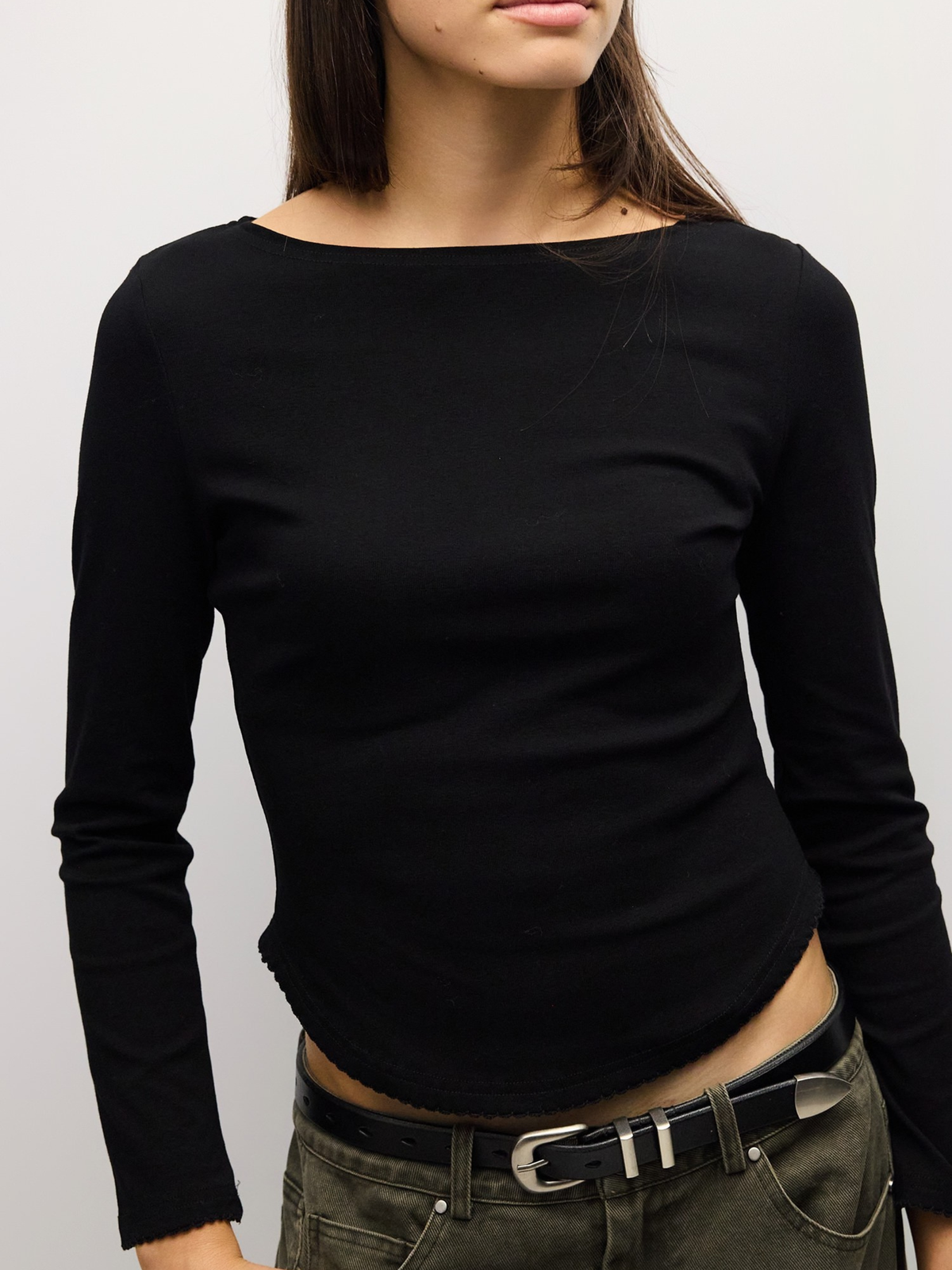 Janel Top Black