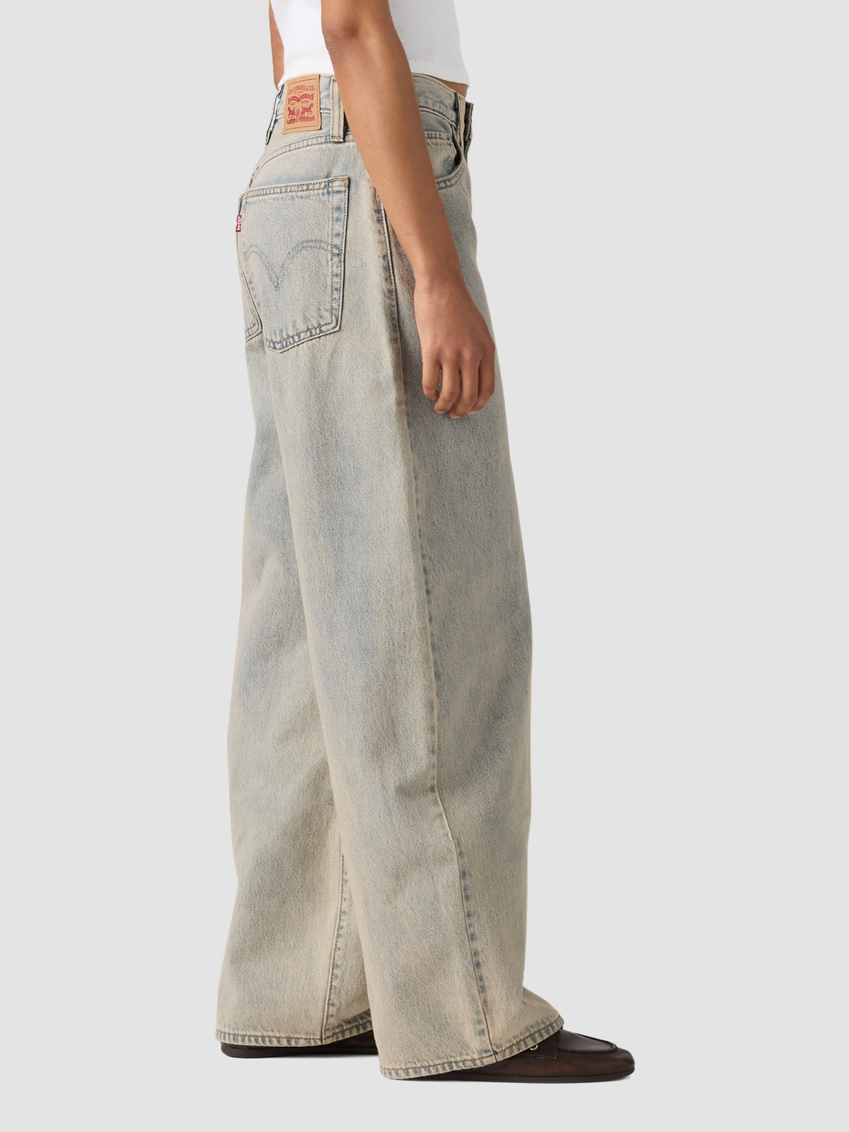 Middy Balloon Jeans | Mine Time Grey