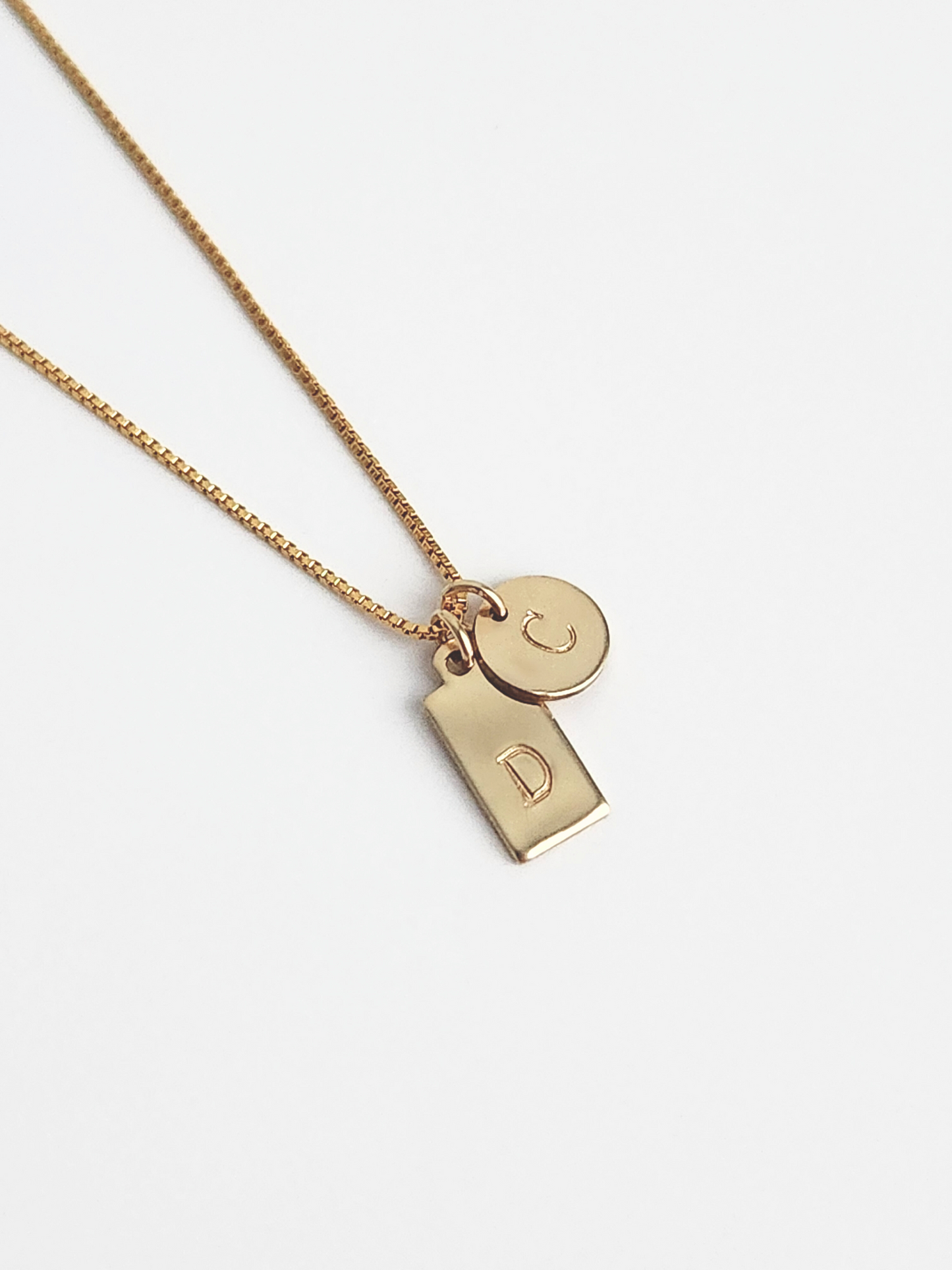 Hand-Stamped Necklace