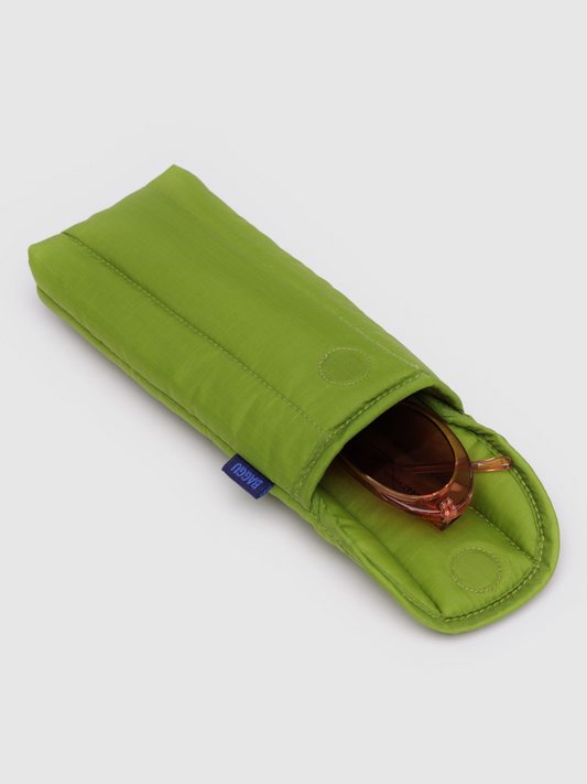 Puffy Glasses Sleeve | Green Juice