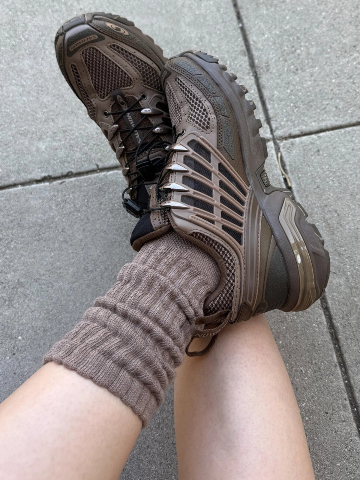 Ballet Socks Mocha Mousse
