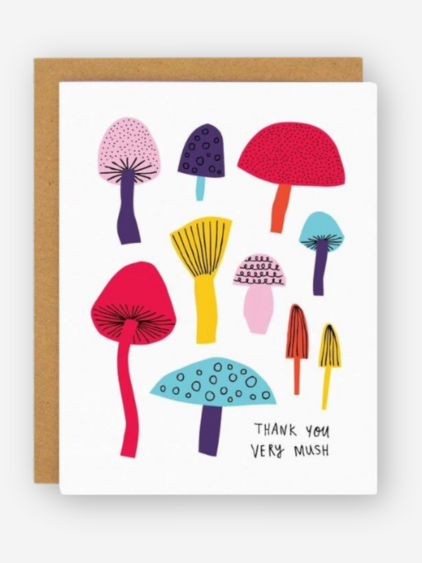 Mushrooms Card