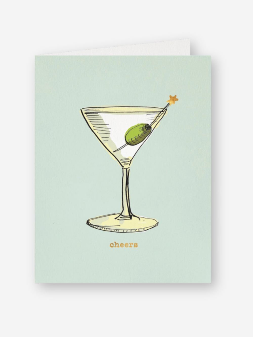 Dry Martini Card