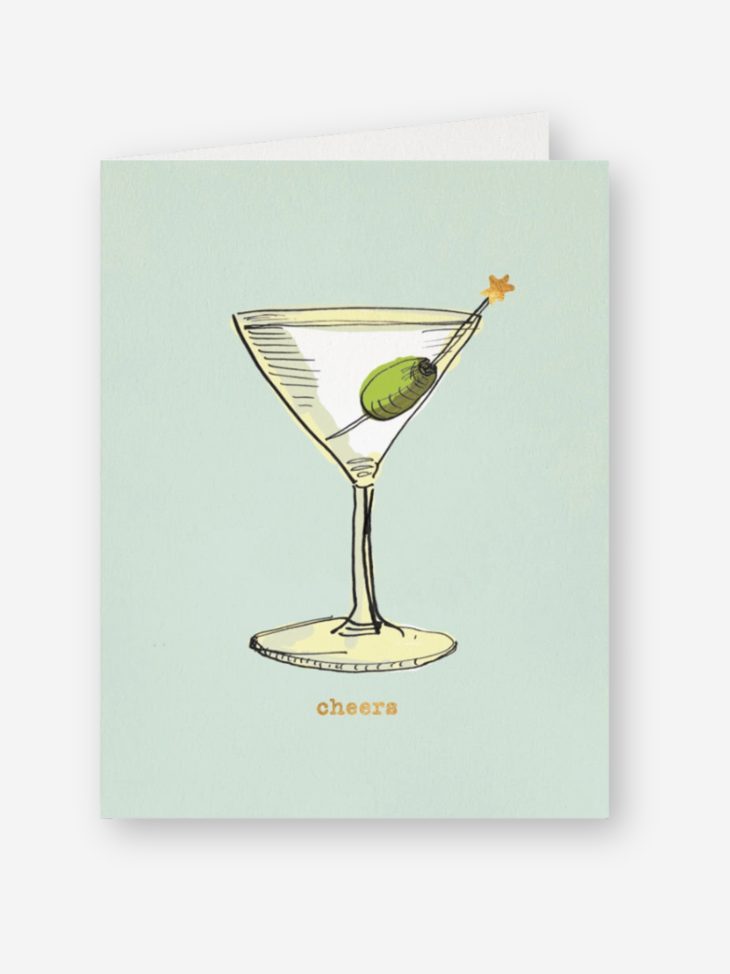 Dry Martini Card