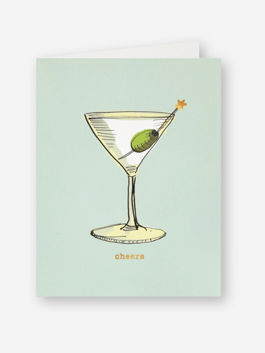 Dry Martini Card