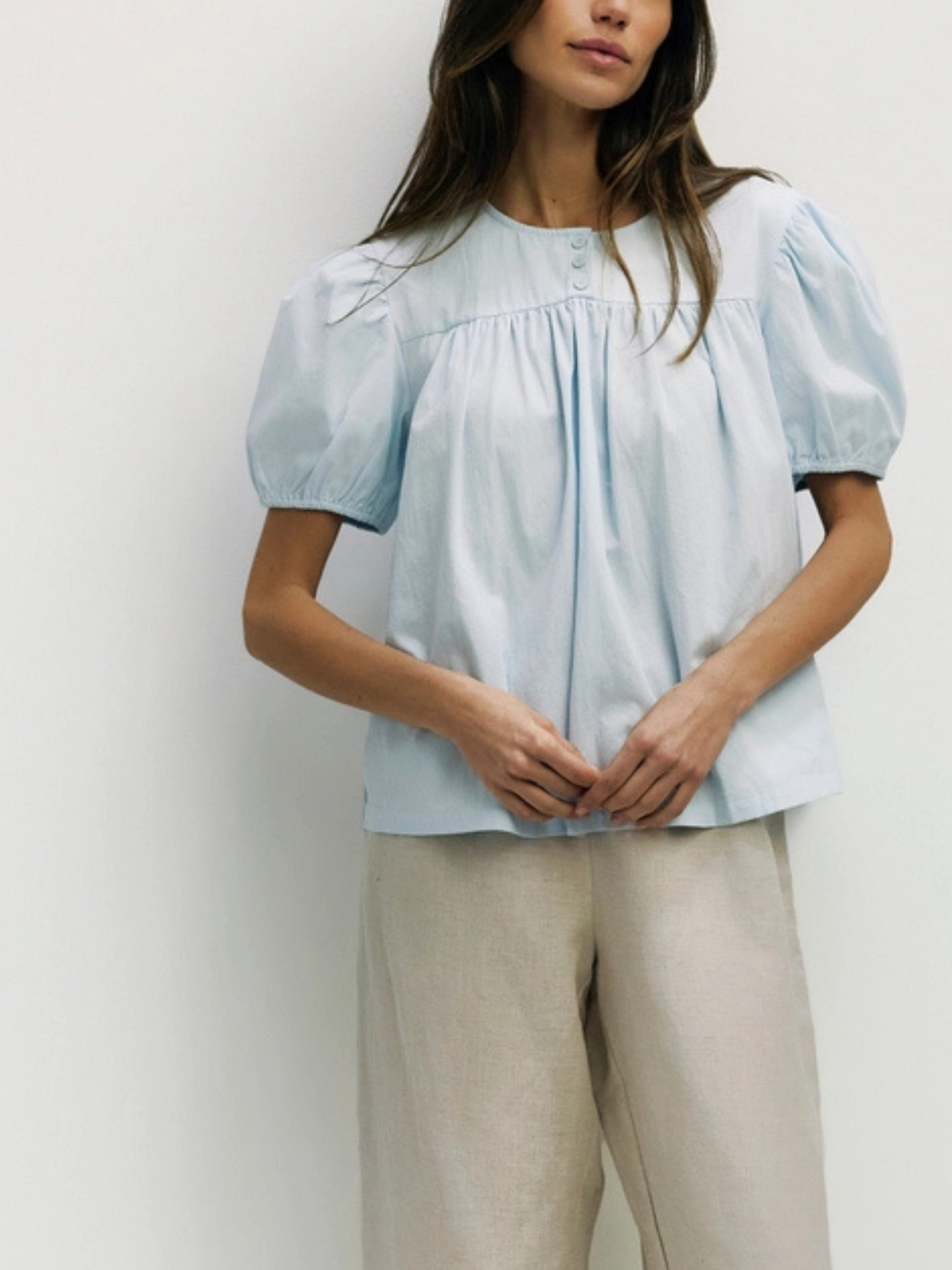 Hazel Top Blue