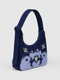 Mini Nylon Shoulder Bag | Western Appliqué