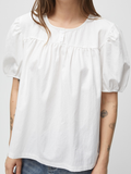 Hazel Top White