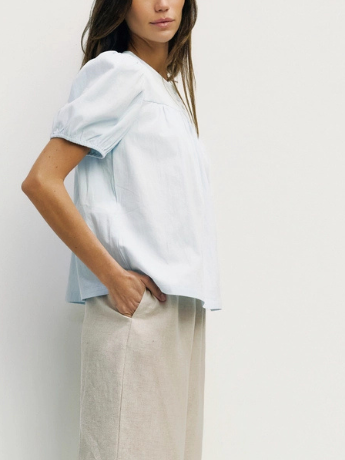 Hazel Top Blue