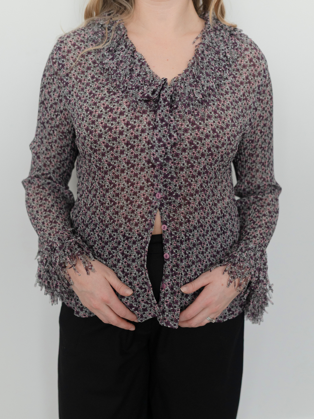 VINTAGE by TUU | Laura Finge Blouse (L)