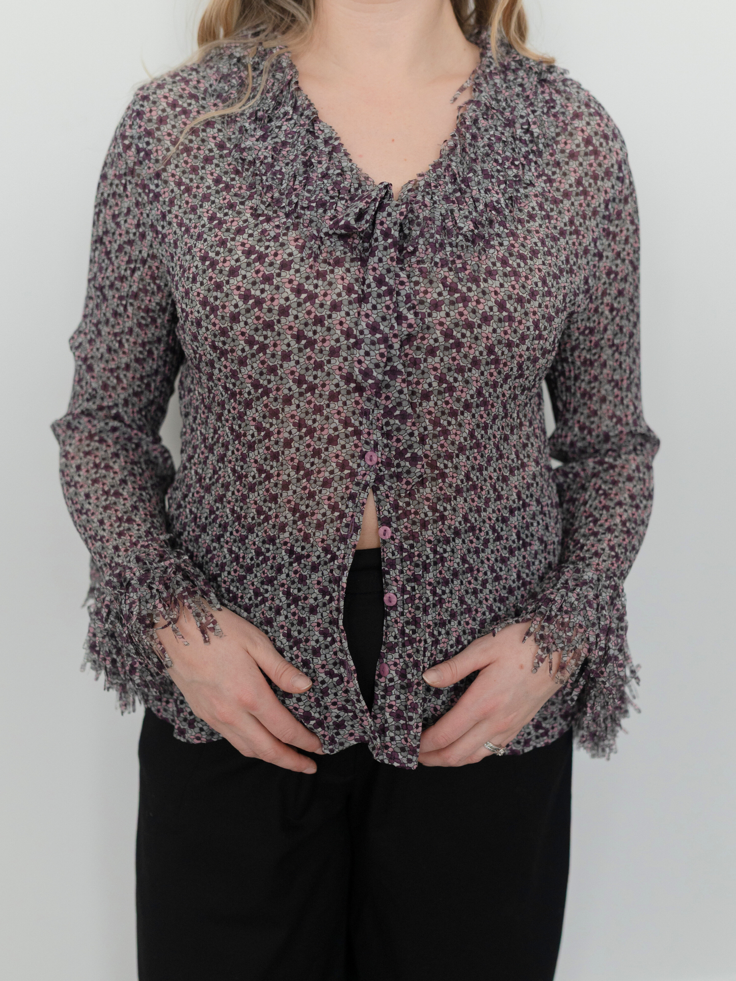 VINTAGE by TUU | Laura Finge Blouse (L)