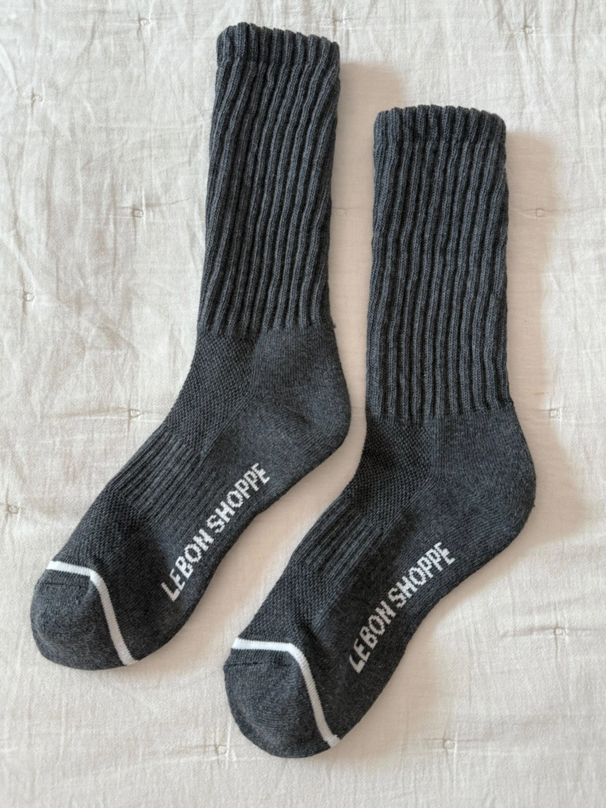 Ballet Socks Charcoal