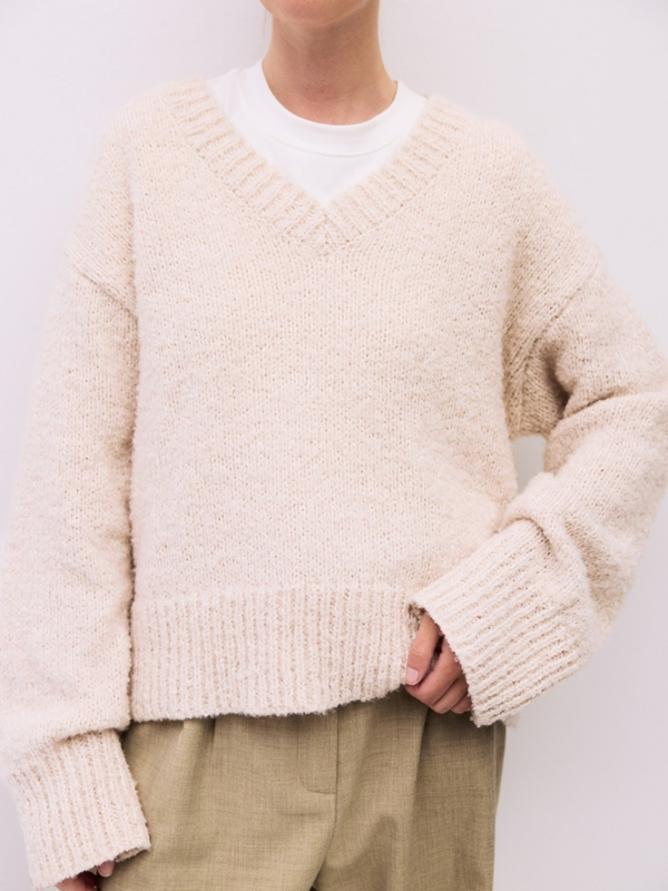 Glen Sweater | Cream
