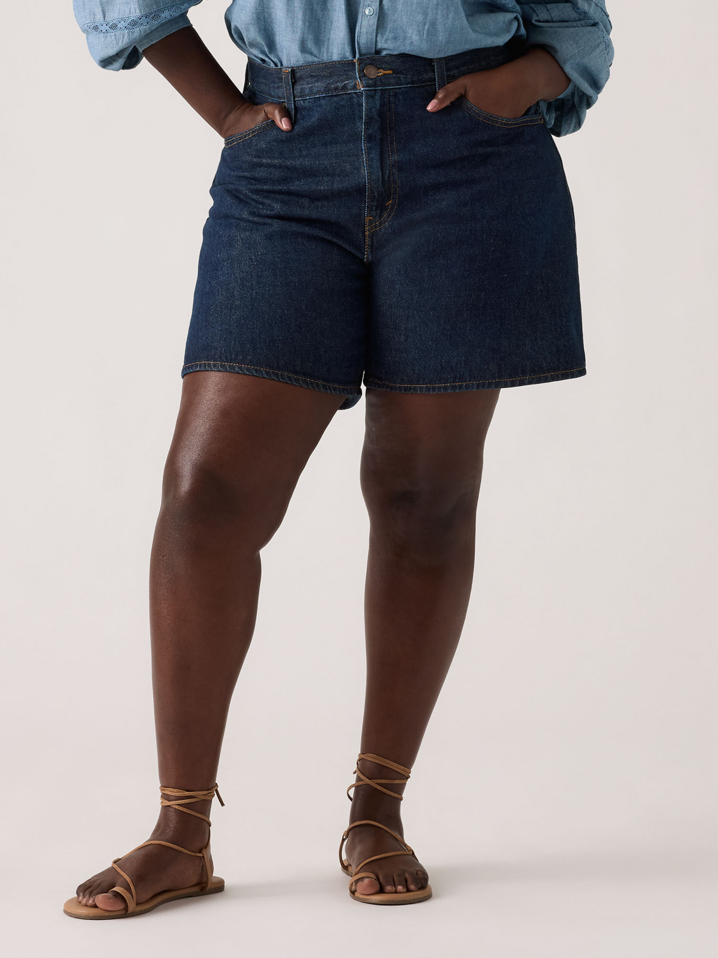 Levi's High Rise Baggy Short Remember Together