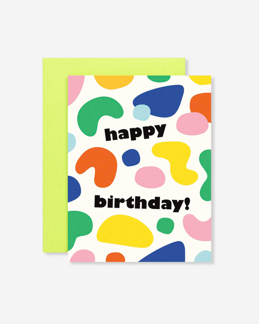Birthday Shapes No. 1 Card