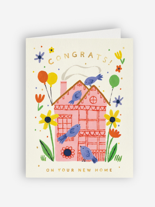 Congrats Home Card