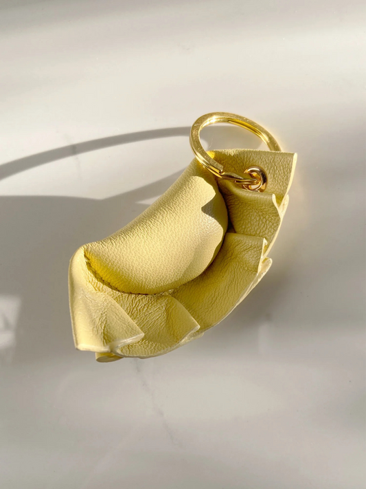 Pierogi Leather Keychain | Butter