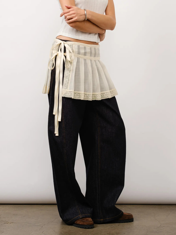 Celestine Pleated Skirt Belt