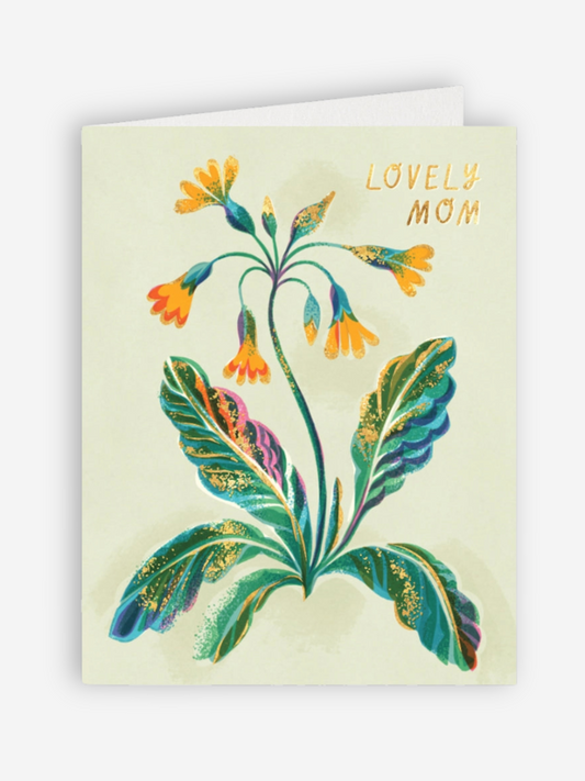 Lovely Mom Snowdrops Card