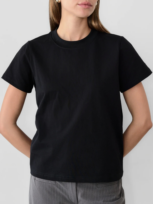 Lanie Long Top | Black