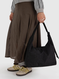 Nylon Shoulder Bag | Black